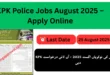 KPK Police Jobs August 2025 – Apply Online